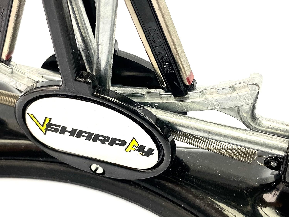 Warthog V-Sharp A4 Knife Sharpener, Diamond Rods, Metal Frame, Black