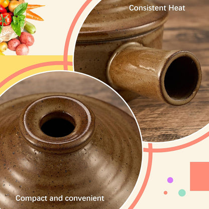 Maxdot Egg Cooker Egg Microwave Cooker with Lid and Hollow Hand Ceramic Microwave Egg Poacher Cooker for Household Use and Food Preparation