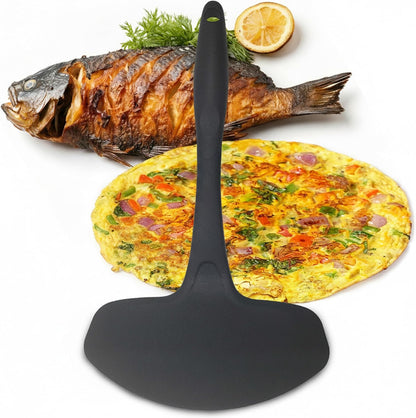 Kitchen Discovery Extra Wide Spatula Flipper, 7 in, Nylon