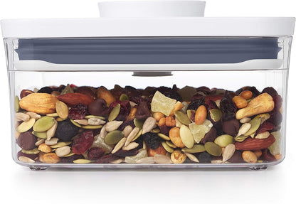 OXO Good Grips POP Container - Airtight Food Storage - Big Square Short 2.8 Qt Ideal for 5 lbs of sugar, cookies or crackers