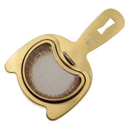 Barfly Fine Mesh Spring Strainer, Black