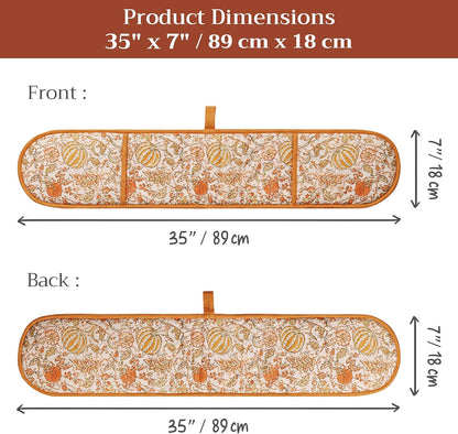 Maison d' Hermine 100% Cotton Oven Mitt & Pot Holder Set (7.5"x13" & 8"x8") - Colors C