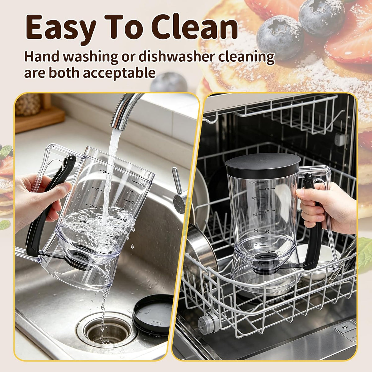 Pancake Dispenser Compatible with Blackstone, Pancake Batter Dispenser