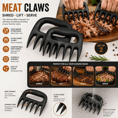 BBQ Prep Tub 16L, Collapsible Cutting Board with Meat Rest Blanket and Chicken Claws, Perfect Meat Prep Tub for Marinating, Shredding, and Grilling, All in One BBQ Accessories for Outing & Picnic