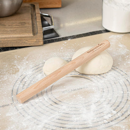 Restaurantware 12 in Wood Beech Asian Dowel Rolling Pin