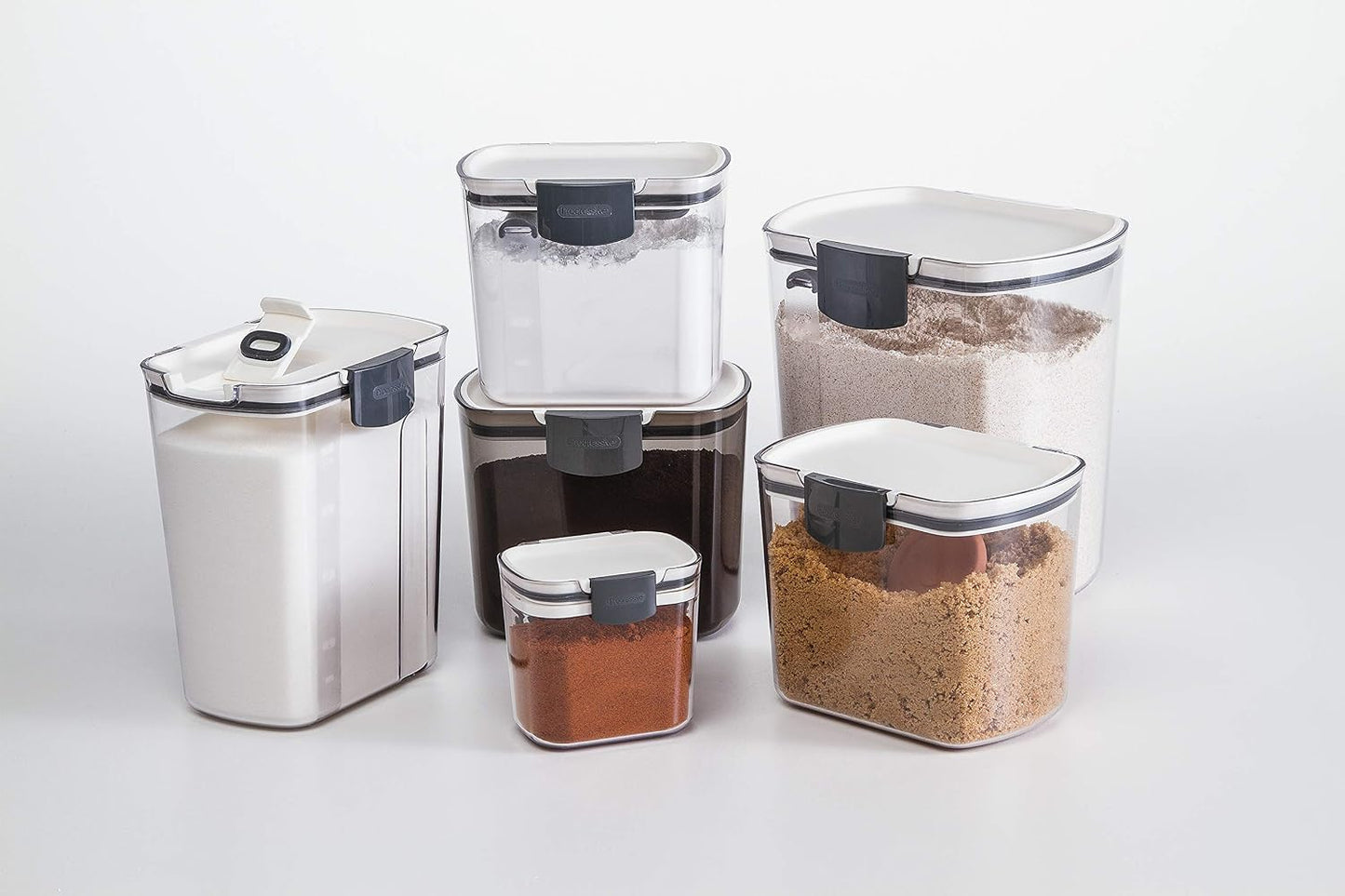 ProKeeper Sugar Storage Container, Airtight Seal for Freshness, 2.5-Quart Capacity