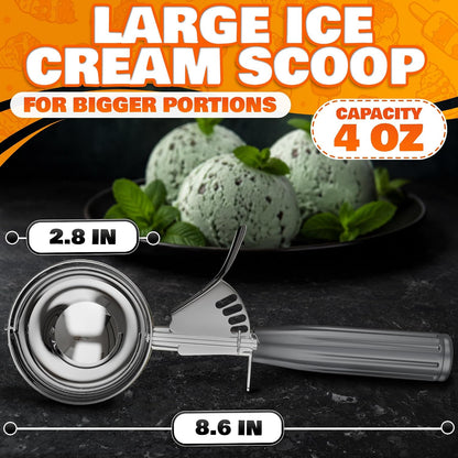 Cookie Scoops for Baking, Stainless Steel in #16, #20, #30