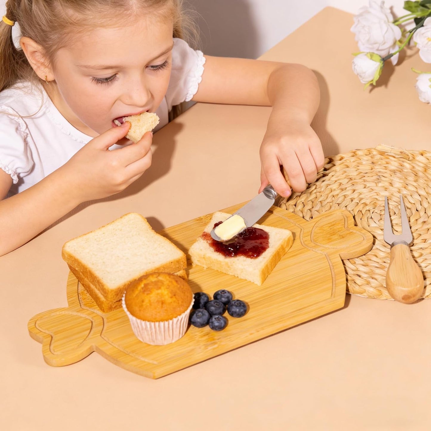 67Pcs Baby Shower Prizes Charcuterie Boards Bulk for Guests Bamboo Cheese Board Gift Set Mini Cutting Boards Wedding Bridal Party Favors for Valentine's Day Housewarming Christmas Birthday, 6 set