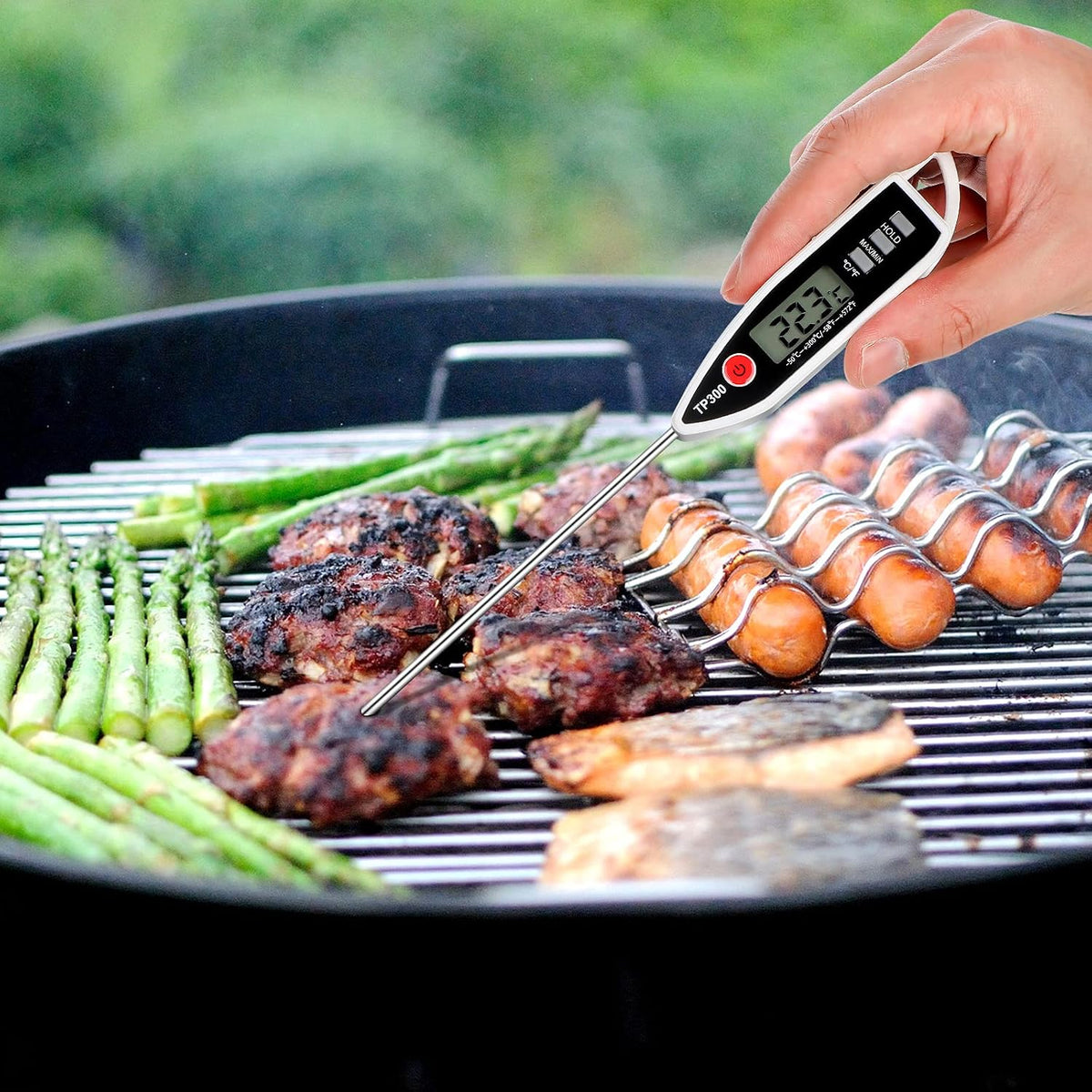 Digital Thermometer Food Meat Candy Water Immediate Read Thermometer for Kitchen Cooking