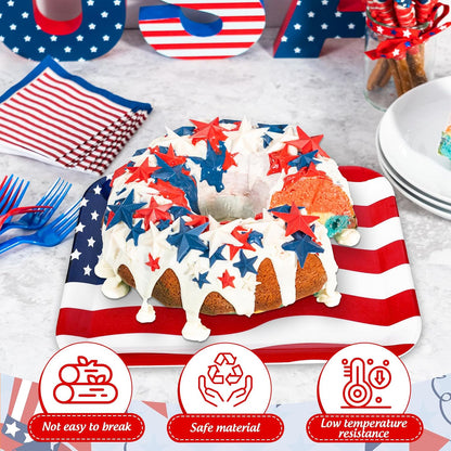 JarThenaAMCS 3Pcs Graduation Serving Trays 13 x 10 Inch Bachelor' s Hat Diploma Glitter Reusable Melamine Platter Congrats 2026 Grad Serving Dishes for Graduate Party Sharing Snacks Fruit Dessert
