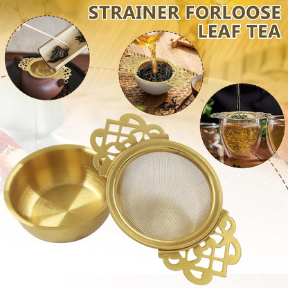 Fine Mesh Tea Strainers, Silver Loose Leaf Tea Filter