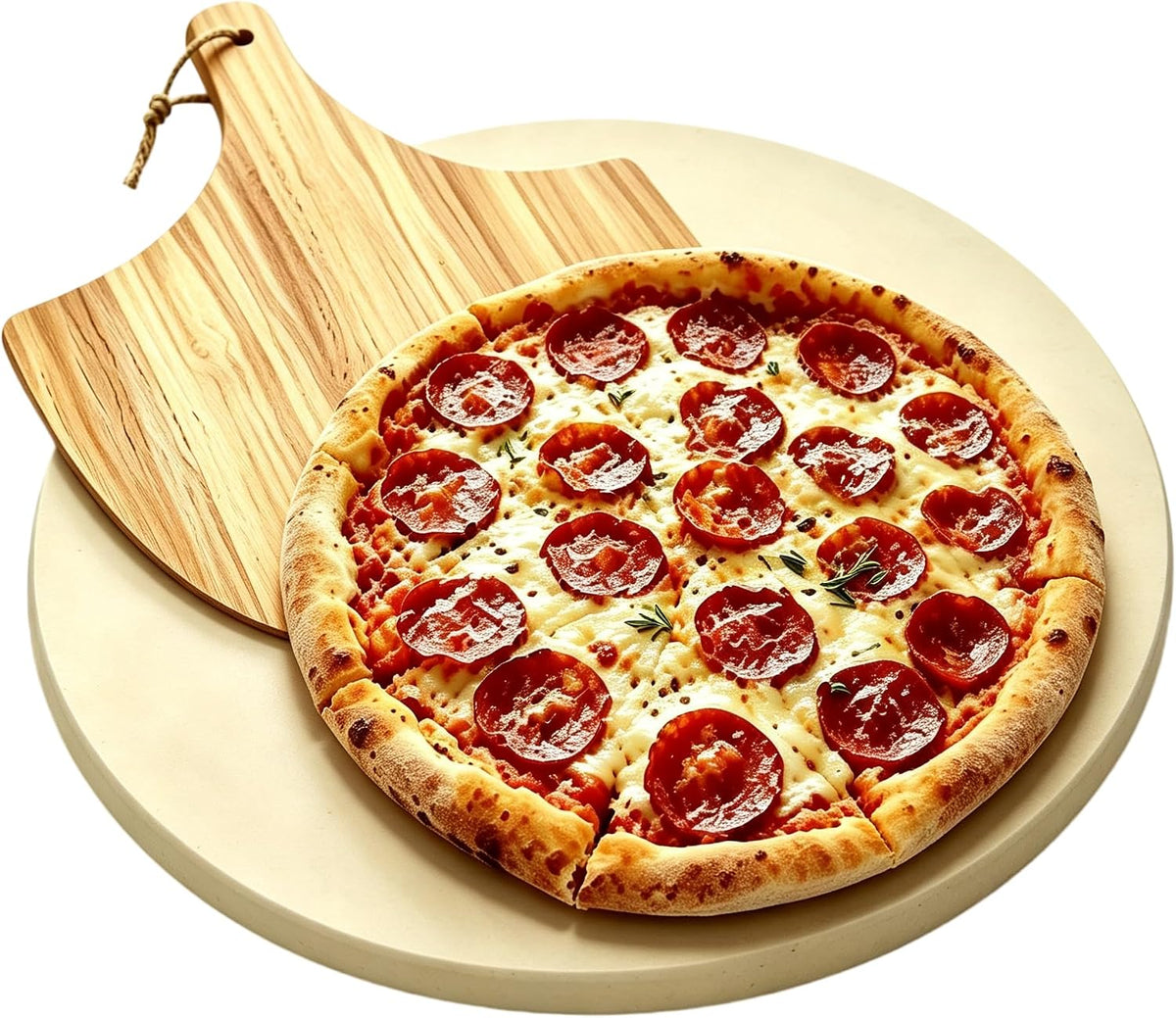 16" Pizza Stone for Oven & Grill | Crispy Crust Baking