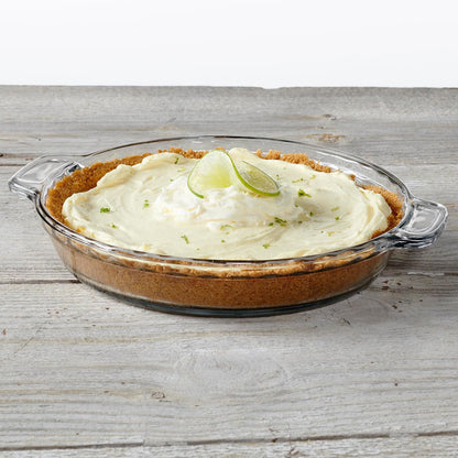Anchor Hocking Oven Basics 9.5-Inch Deep Pie Plate, Clear, 1 Piece
