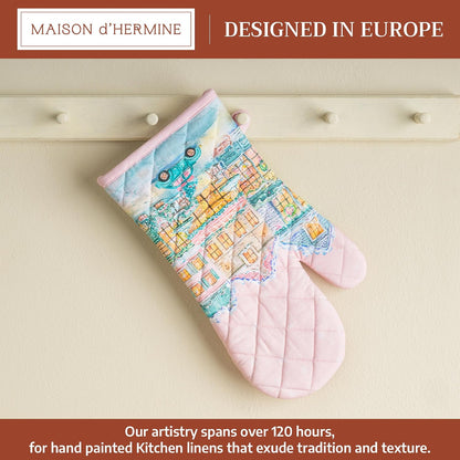 Maison d' Hermine Pot Holders 100% Cotton Potholders (8" x 8") - Colors A