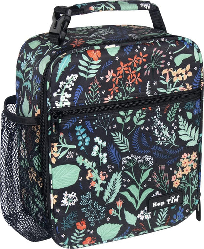 Hap Tim Kids Lunch Box for Girls Boys, Reusable Lunch Bag for Kids, Spacious Lunchbox, Insulated Lunchbag, Purple Unicorn(18654-PP)