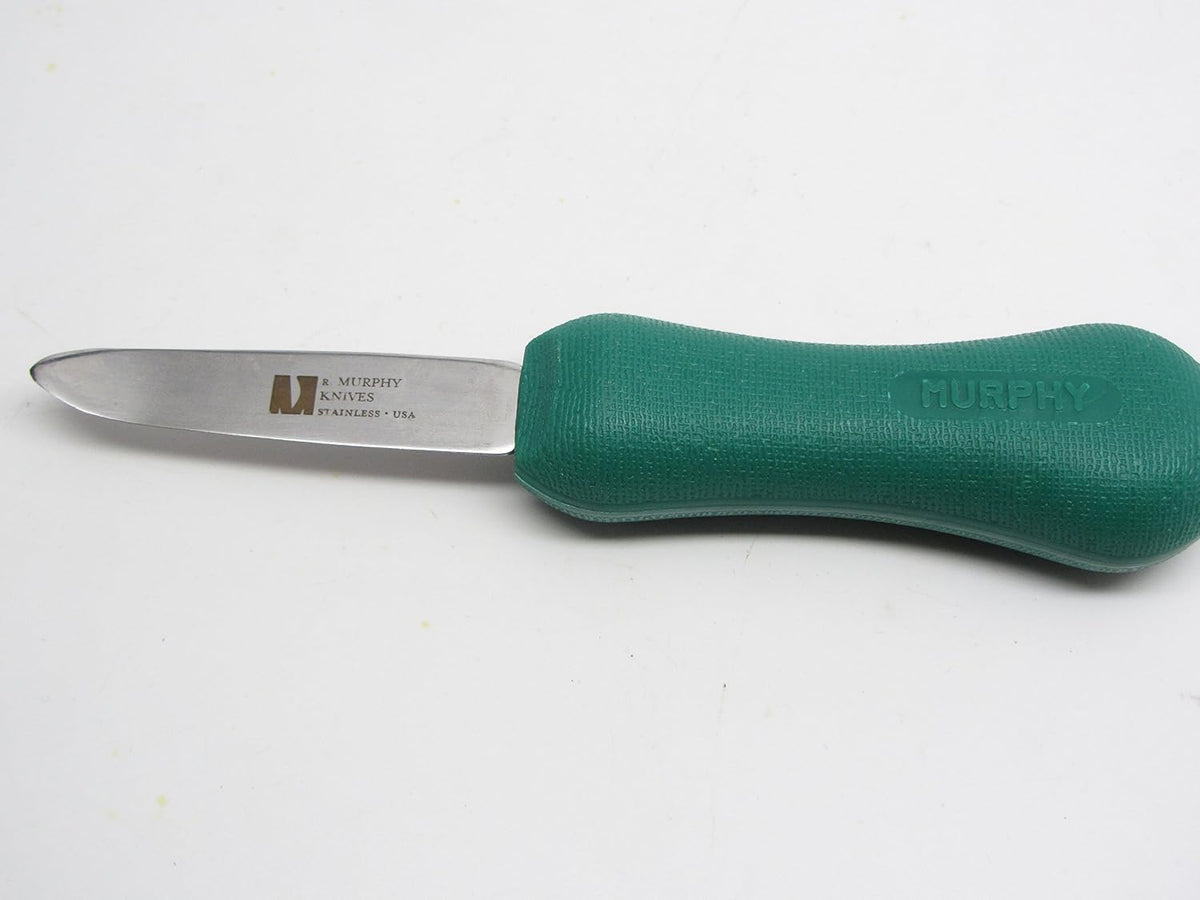 R Murphy Ramelson New Haven Oyster Shucking Knife, 1 Pack, Wood Handle