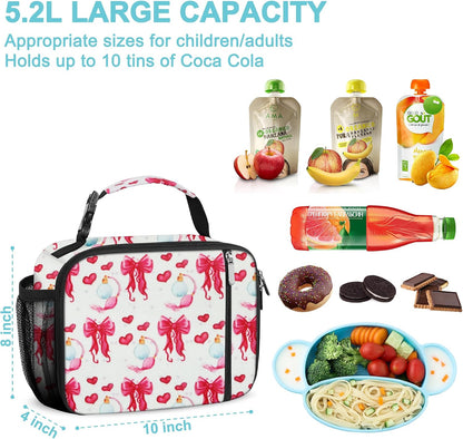 esouler Lunch Box Kids Insulated Lunch Bag for Boys & Girls Durable Children Lunchbox for School with Water Bottle Holder-Black