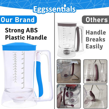 Eggssentials Pancake Batter Dispenser with Squeeze Handle Pancake Dispenser