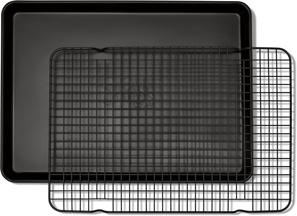 Great Jones Non Stick Wire Cooling Rack (Blueberry) – Fits Half Sheet