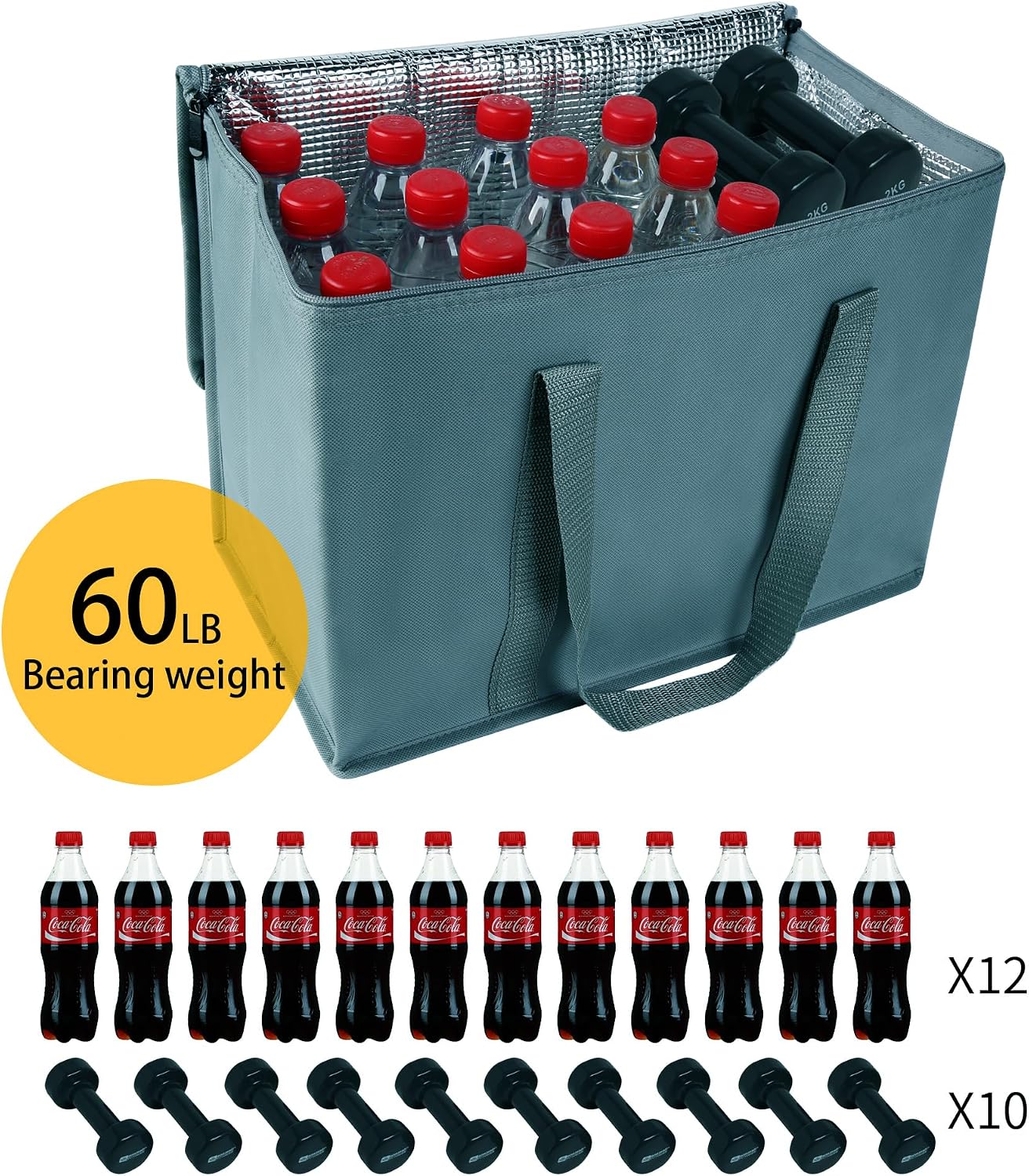 musbus Extra large XXXL Insulated Food Delivery Bag Cooler Bags Keep Food Warm Catering Therma Catering Bag for doordash 22x14x13 Cooler Bags Therma Shopper hot warming RED Pizza BLACK