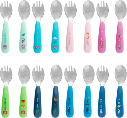 Stephen Joseph Spoon and Fork Sets - SLOTH, os (SJ1211)