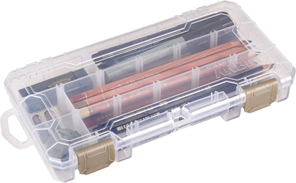 ArtBin Large Solutions Box Clear Art & Craft Organizer with Dividers - Plastic Storage Case for Convenient and Versatile Storage - Ideal for Various Craft Supplies