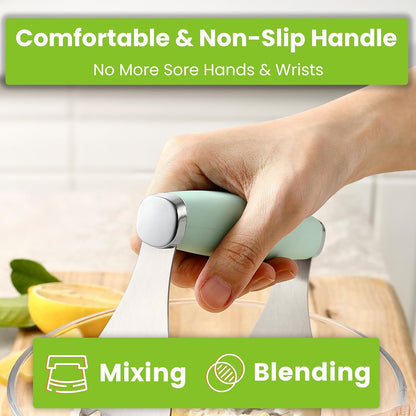 Spring Chef XL Pastry Blender, Durable Dough Blender For Baking - Black