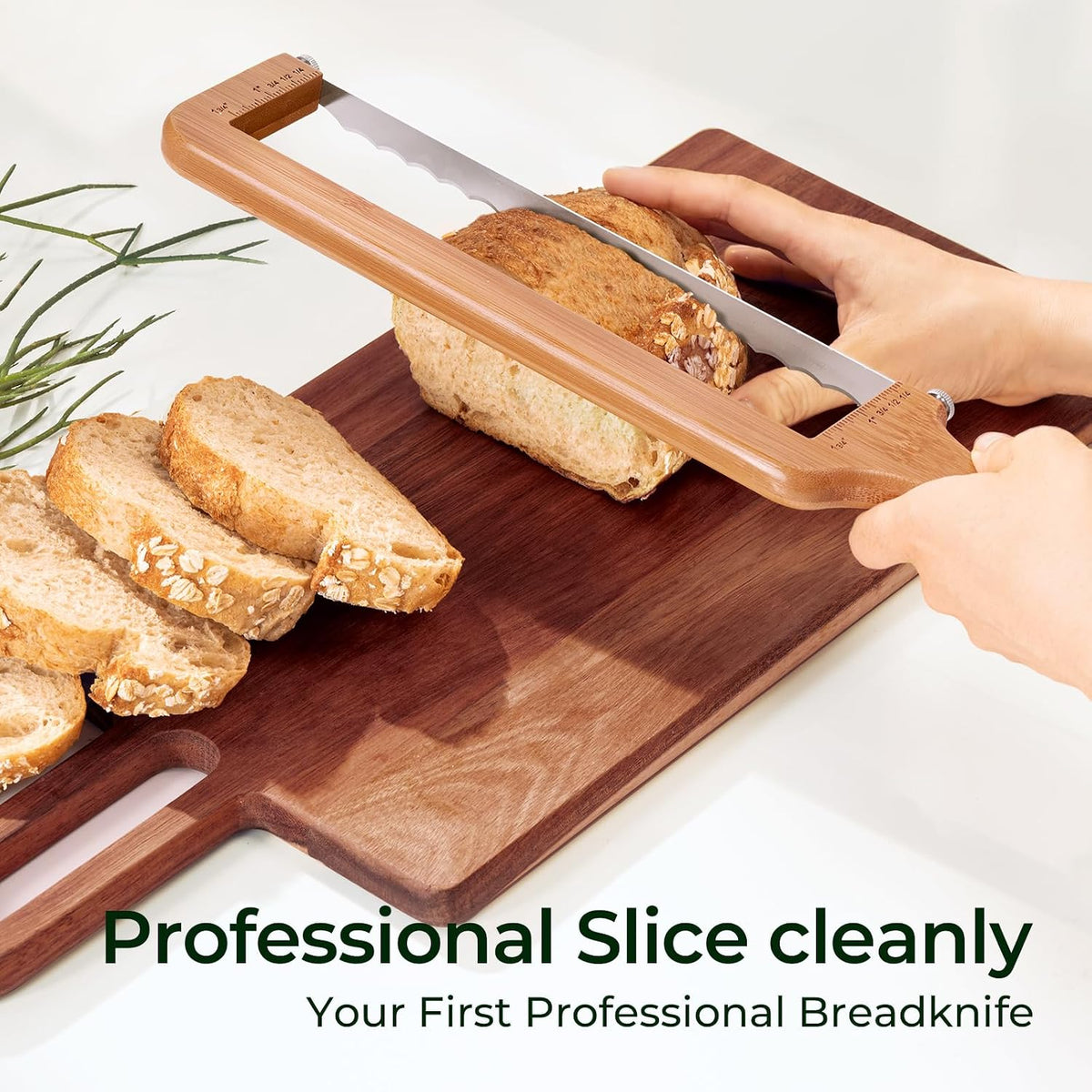 keechee Adjustable Bread Knife for Sourdough and Homemade Loaves