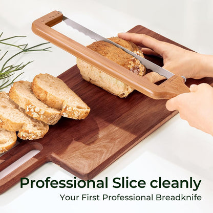 keechee Adjustable Bread Knife for Sourdough and Homemade Loaves