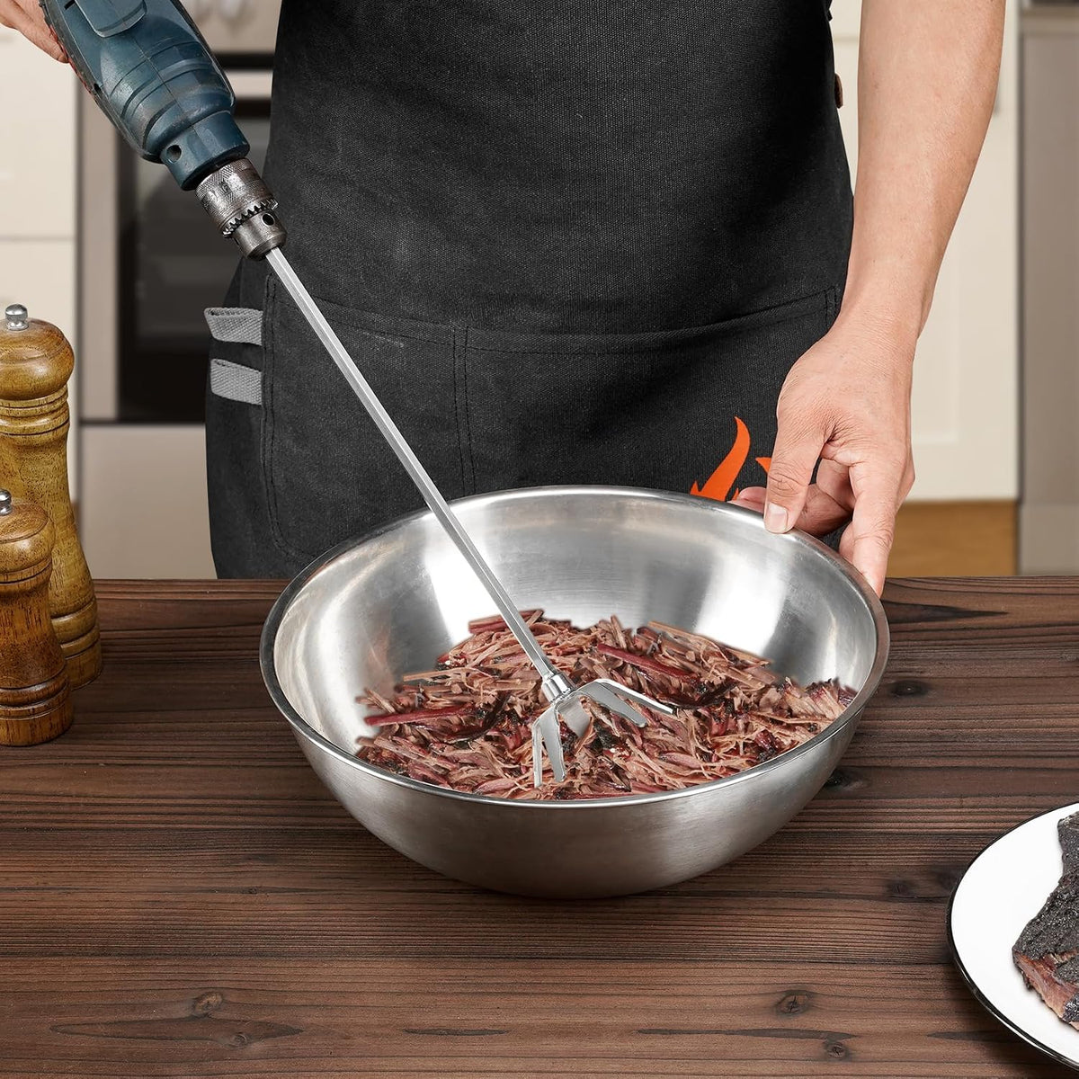 onlyfire 3 Inch Stainless Steel Ultra-Sharp Pork Puller