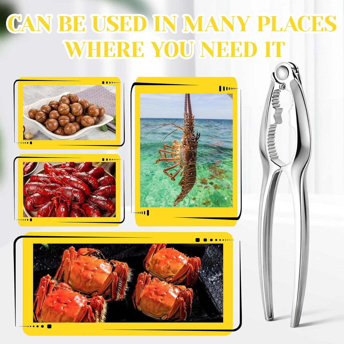 SHENLIU 20 Pack Nut Crackers Tool, Crab Crackers and Tools