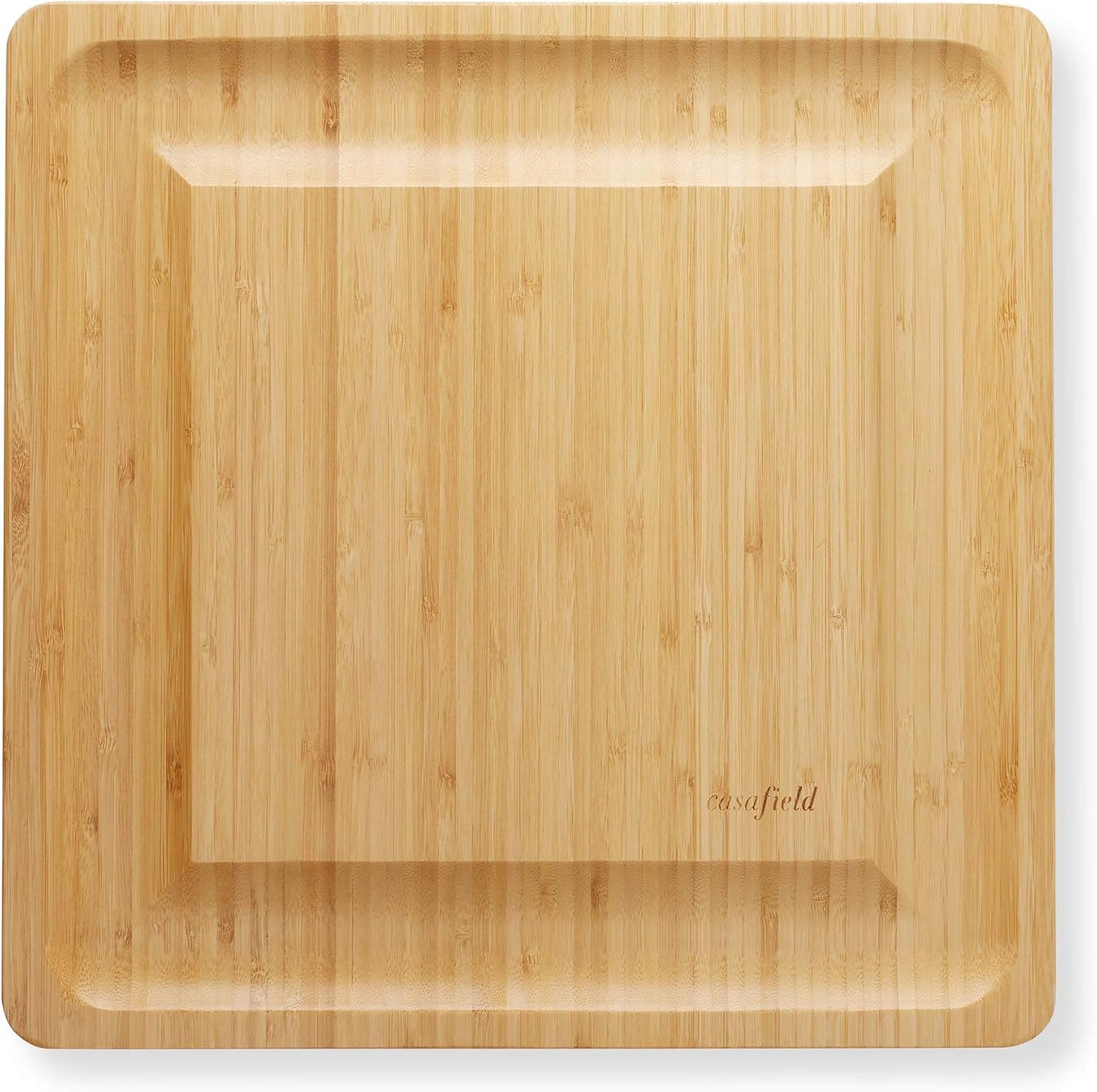 Casafield Bamboo Cheese Board and Knife Gift Set, Wooden Charcuterie Board Meat and Cheese Platter for Entertaining, Housewarming, Birthday, Wedding