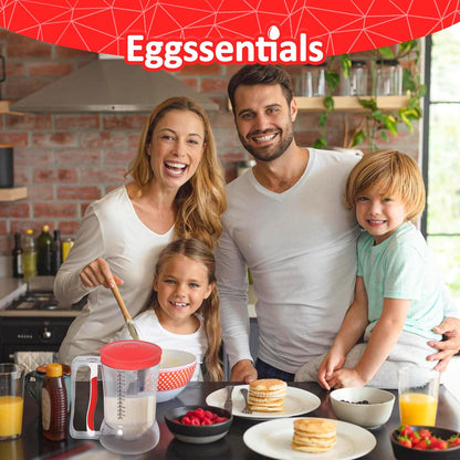 Eggssentials Pancake Batter Dispenser with Squeeze Handle Pancake Dispenser