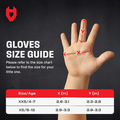 NoCry Kids Cutting Gloves, XS (8-12 Years) — 100% Food Grade and Level 5 Protection — Comfortable and Lightweight, Yet Tough — Ambidextrous — Ideal for Fishing, Wood Carving and Whittling
