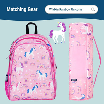 Wildkin Kids Insulated Lunch Box, Keeps Food Hot or Cold, BPA-Free with Mesh Pockets & Easy-Clean Lining – Ideal for School, Travel & Daycare – Holographic