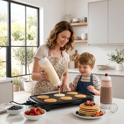 Pancake Batter Dispenser - 1000ml Pancake Batter Dispenser Bottle