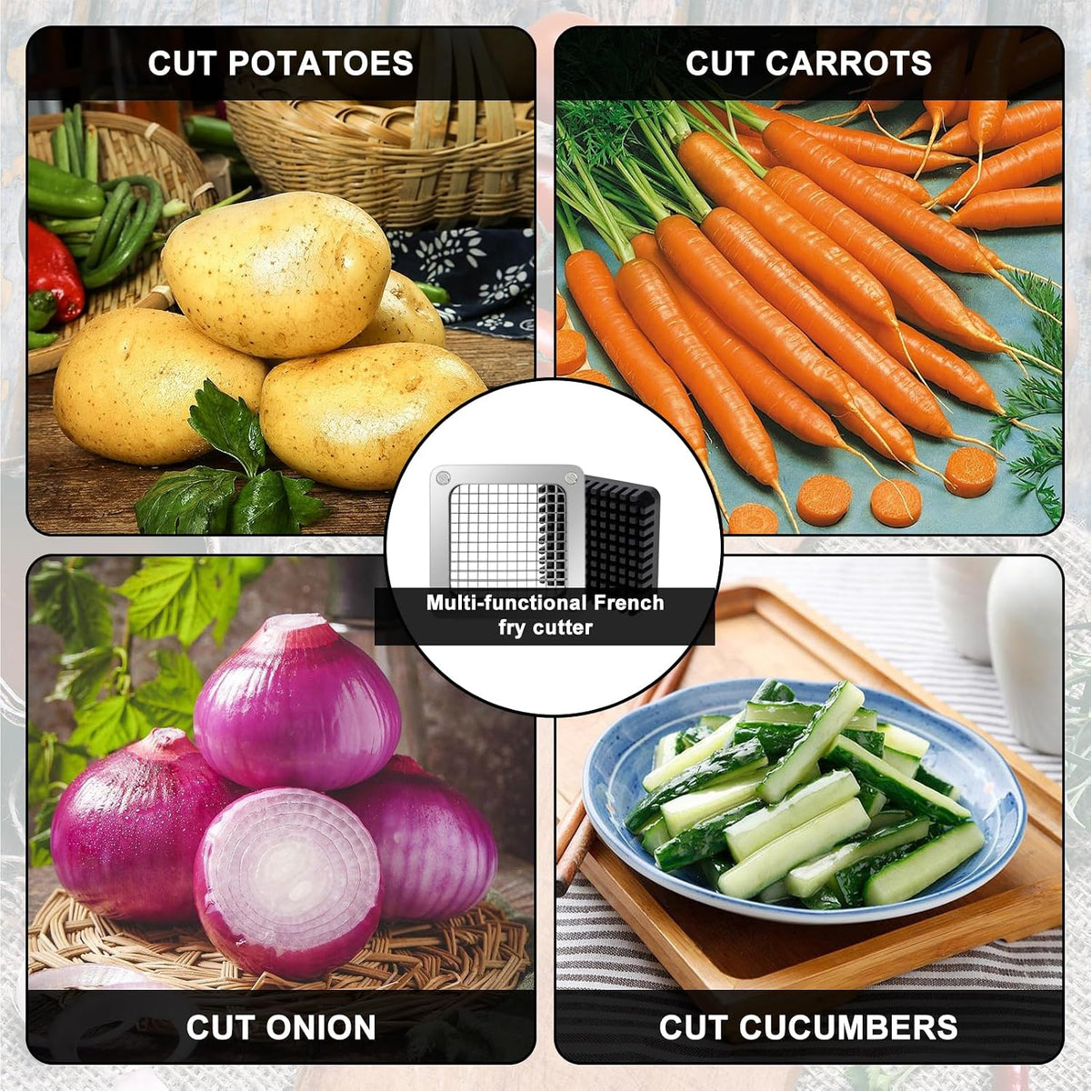 Commercial Vegetable Replacement Chopper 1/4’’ Blade