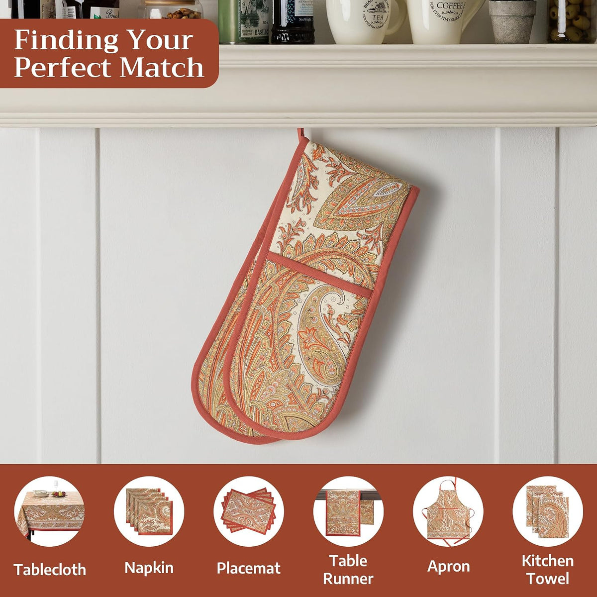 Maison d' Hermine Pot Holders 100% Cotton Potholders (8" x 8") - Colors A