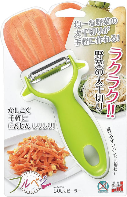 Shimomura Industry FCP-01 Full Veggie Cabbage Peeler, Shredded Cabbage, Made in Japan, Niigata, Tsubamesanjo