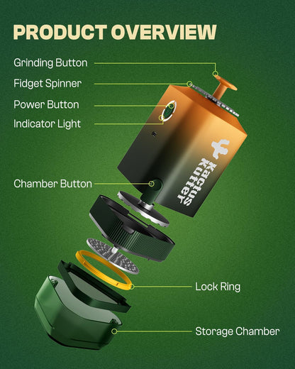 K5 Electric Spice Grinder 5g Automatic One-Hand Use Rechargeable Mill