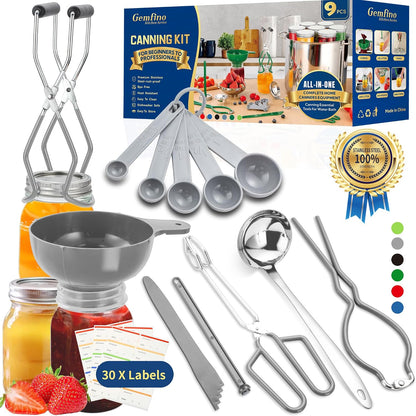 Canning Supplies Starter Kit,Canning Kit Set for Beginners