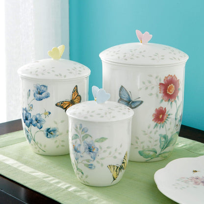 Lenox Butterfly Meadow Porcelain Trivet, 7 Inch