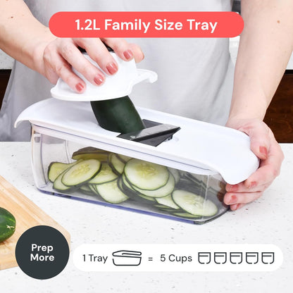 Fullstar Pro Core Vegetable Chopper & Mandoline Slicer, 6-in-1 Kitchen Tool