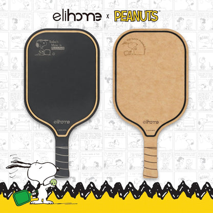 Elihome X Peanuts Kitchen Cutting Board Set, Non Slip Feet, Double Sided Color Coded with Food Icon, Natural Wood Fiber, Dishwasher Safe, Eco-Friendly, Juice Grooves,Non Porous, BPA Free, 2 Pack