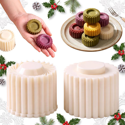 Creative Double-Ended Pastry Mold, 2027 New 2 in 1 Mooncake Mold (2)