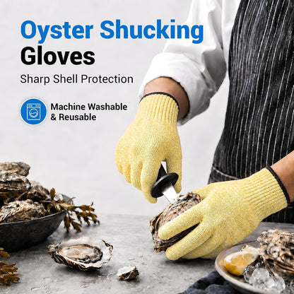 A5 Cut Resistant Gloves, Food Grade Kitchen Safety Gloves