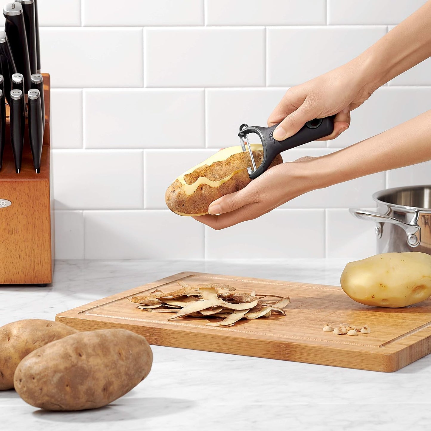 OXO Good Grips 3 Piece Y-Prep Peeler Set