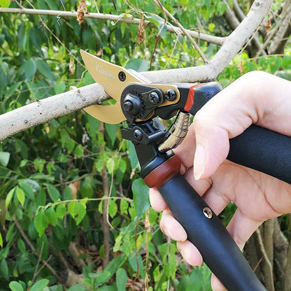 gonicc 8" Professional Premium Bypass Titanium Pruning Shears(GPPS-1003)