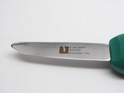 R Murphy Ramelson New Haven Oyster Shucking Knife, 1 Pack, Wood Handle