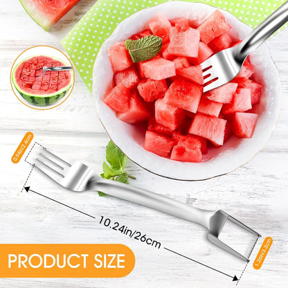 Watermelon Slicer, 2-in-1 Slicer & Fork, 1-Pack